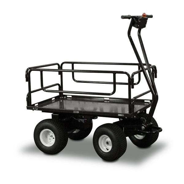 Outdoor Motorized Cart with Side Rails (Removable)
